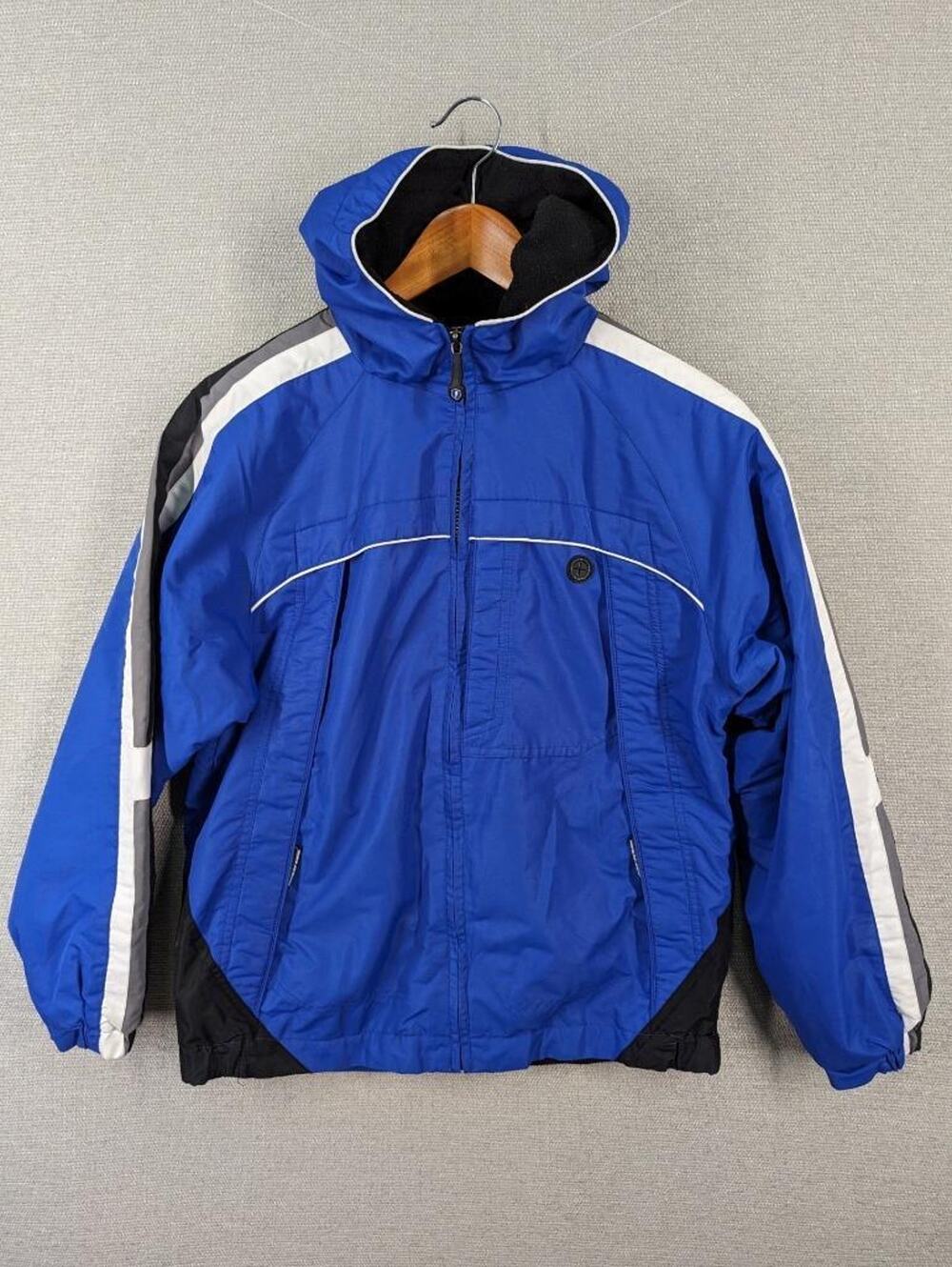 Protection System Boys Coat Size Large 14/16 Blue -T0124